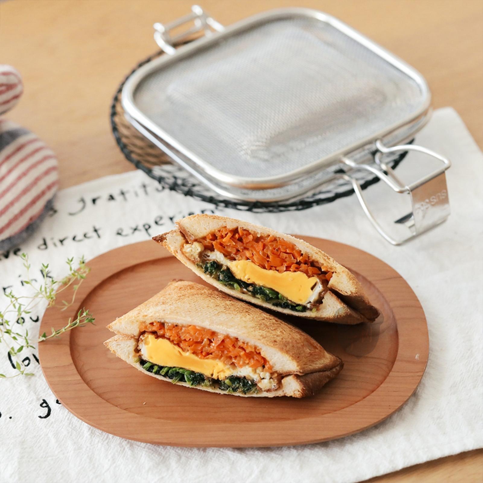 เครื่องกดแซนด์วิชสแตนเลสแบบวงก - Hot Dog Press บทวิจารณ์และราคา