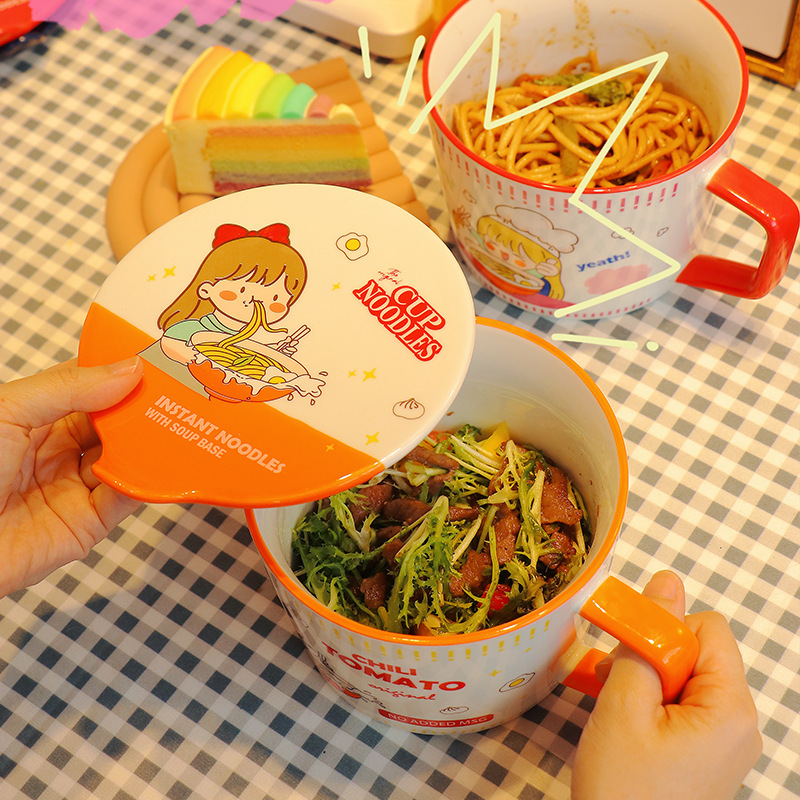 ชามราเม็งกึ่งสำเร็จรูปลายการ์ต - Dim Sum Basket บทวิจารณ์และราคา