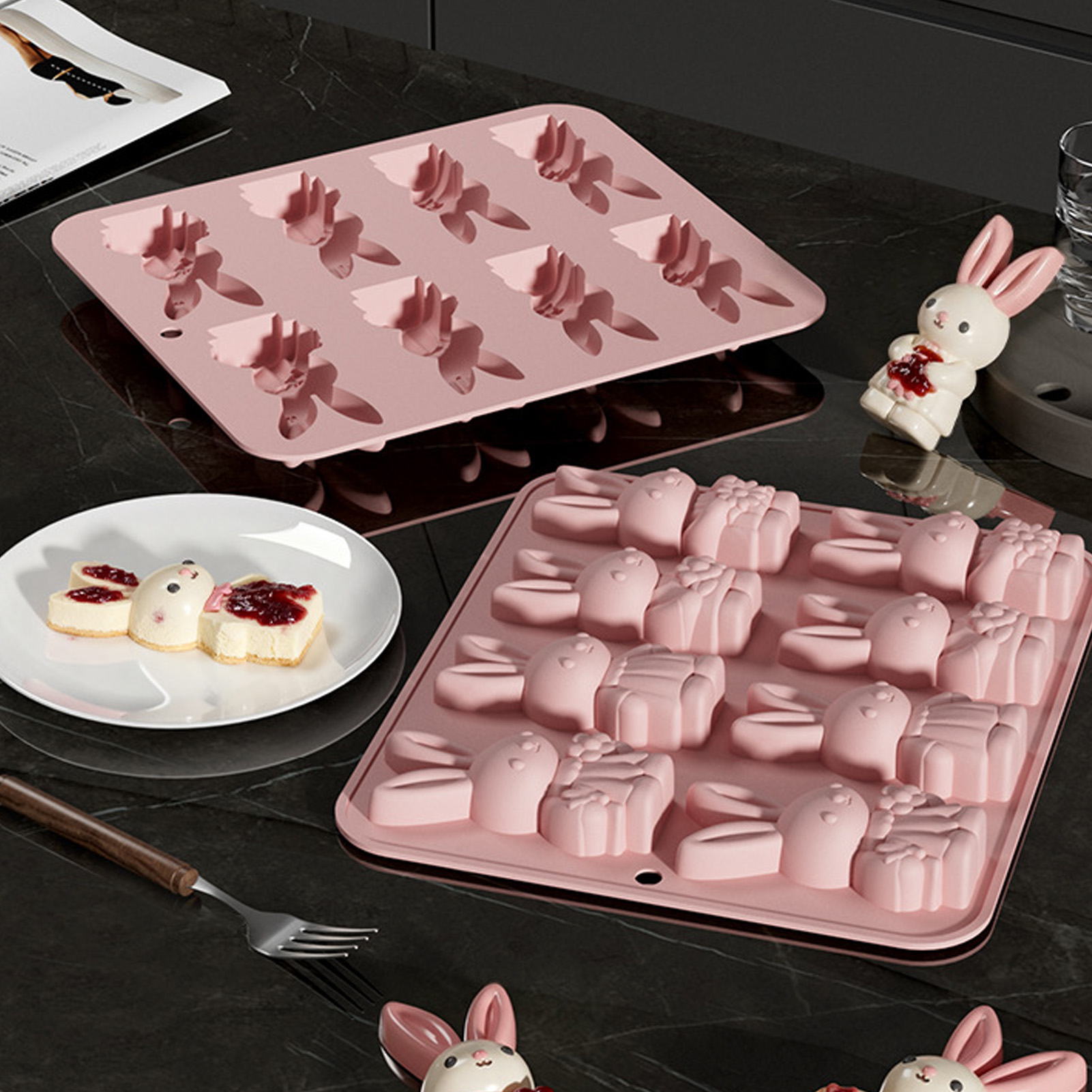แม่พิมพ์เค้กมืออาชีพ รูปทรงกระ - Bunny Cake Mold บทวิจารณ์และราคา