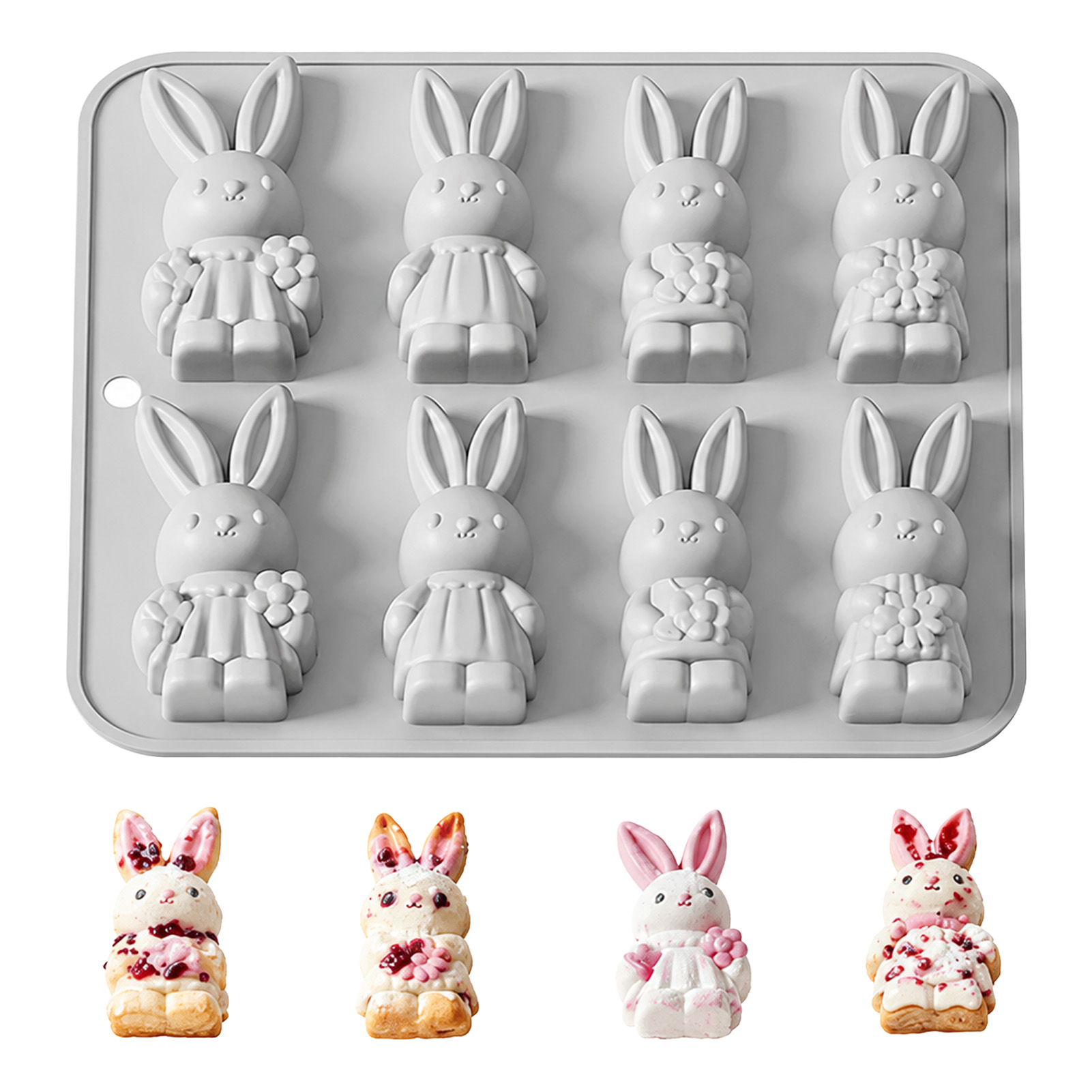 แม่พิมพ์เค้กมืออาชีพ รูปทรงกระ - Bunny Cake Mold บทวิจารณ์และราคา