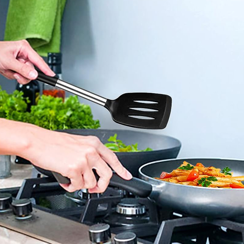 2 ชิ้นชุดไม้พายซิลิโคนทนความร้ - Okonomiyaki Spatula บทวิจารณ์และราคา