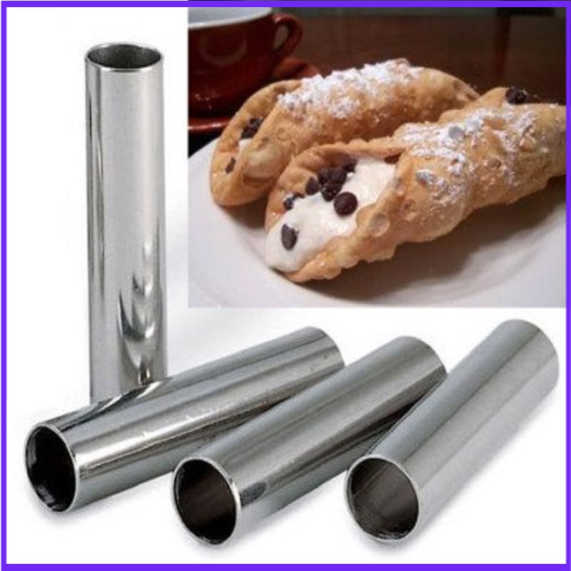 อลูมิเนียม Cannoli,4หลอด/แพ็ค  - Danish Pancake Pan บทวิจารณ์และราคา