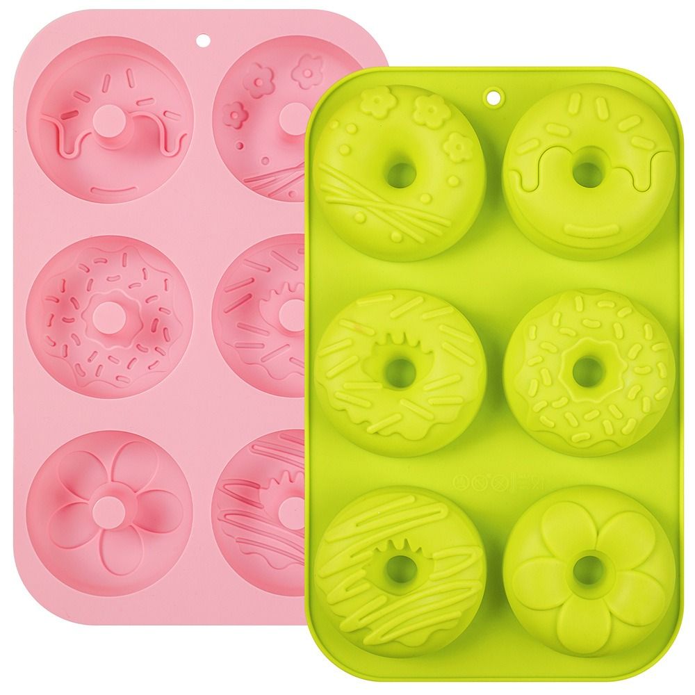 แม่พิมพ์โดนัทซิลิโคน ไม่ติดกระ - Donut Mold Silicone บทวิจารณ์และราคา