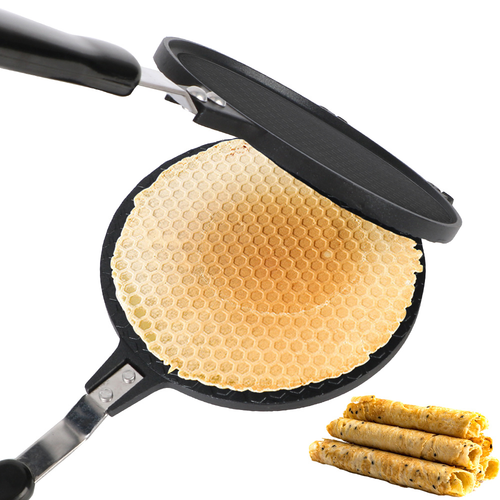 กระทะทำขนมไข่ม้วน วาฟเฟิลสำหรั - Egg Waffle Pan บทวิจารณ์และราคา